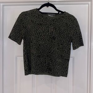 Cheetah Print Crop Top
